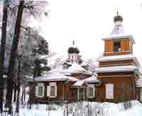Михаило-Архангельский храм, 
фото Бержинского, 1995